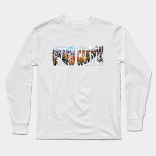 GRAND CANYON - Arizona USA with Snow Long Sleeve T-Shirt